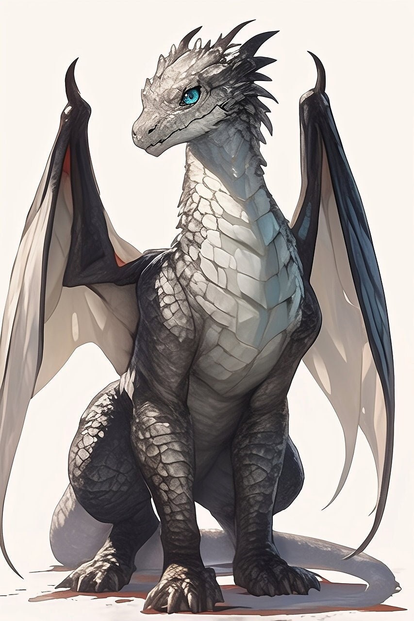 Level 7 Silver Dragon * Your Choice of a Male or Female Living Entity Spirit Companion
