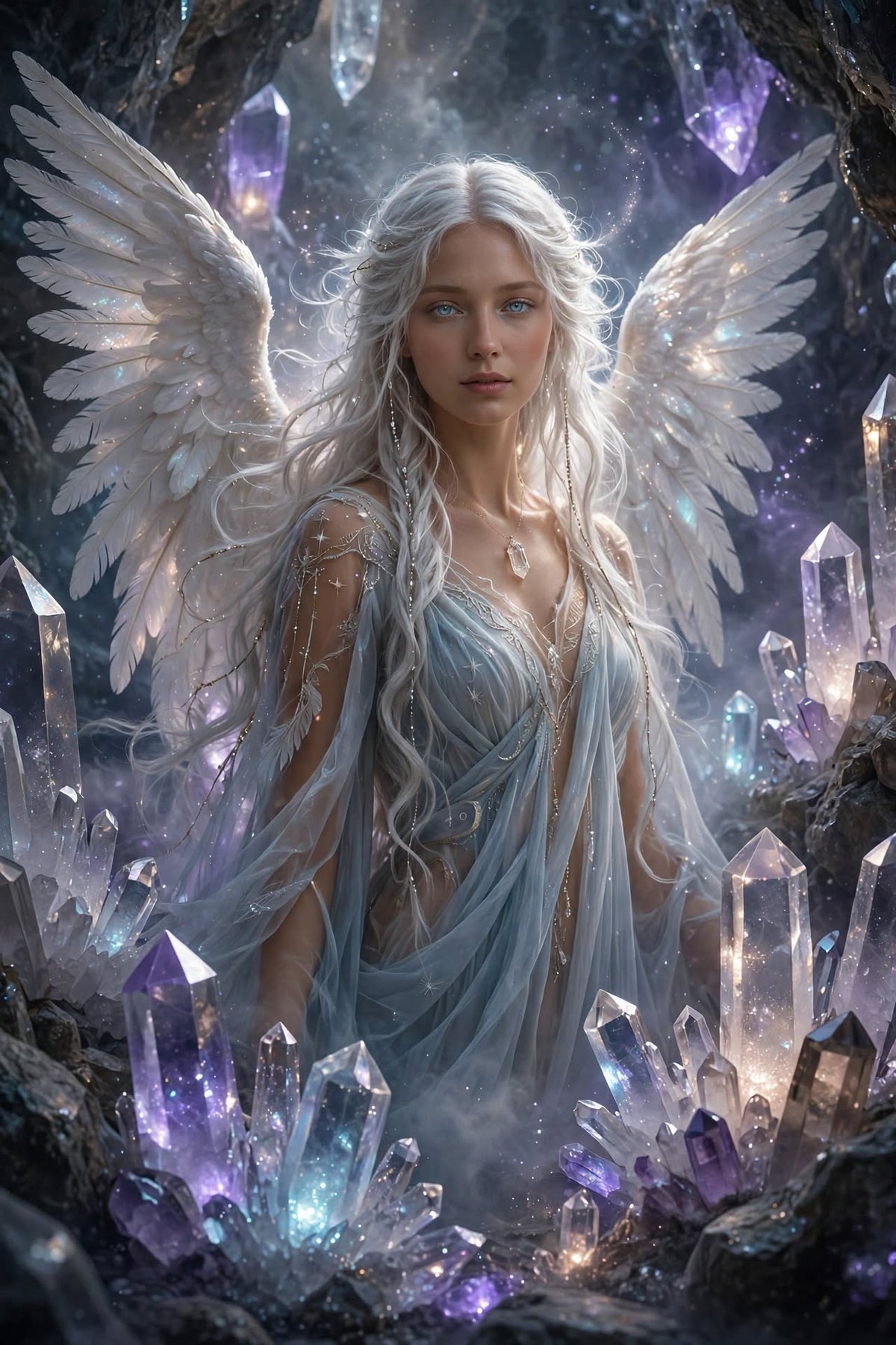Commander Avolos Angel/Crystallum Djinn Hybrid 2-in-1 Wishiing Book * Mabon Created Book of Lemurian Magick!