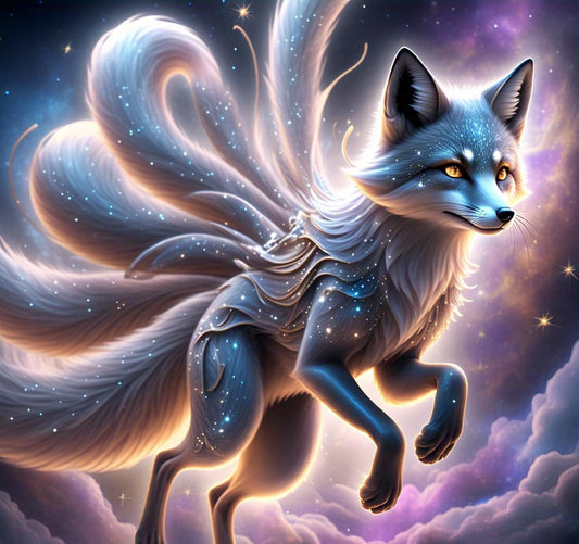 9-Tail Kitsune * Your Choice of Male or Female * Magickal Companion Guardian and Shapeshifter