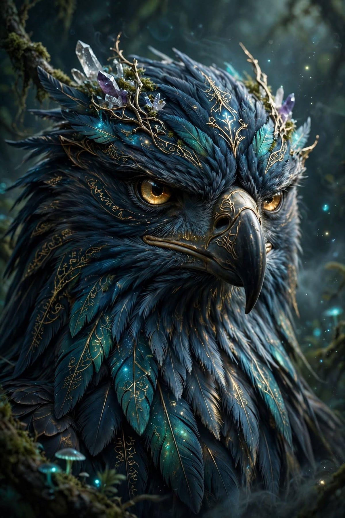 Male Pouākai * The Hunter and Destroyer of Evil! Brings Balance to Life