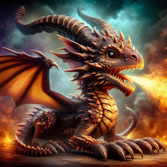 Baby Sun Dragon * Guide a Young Entity to Greatness!