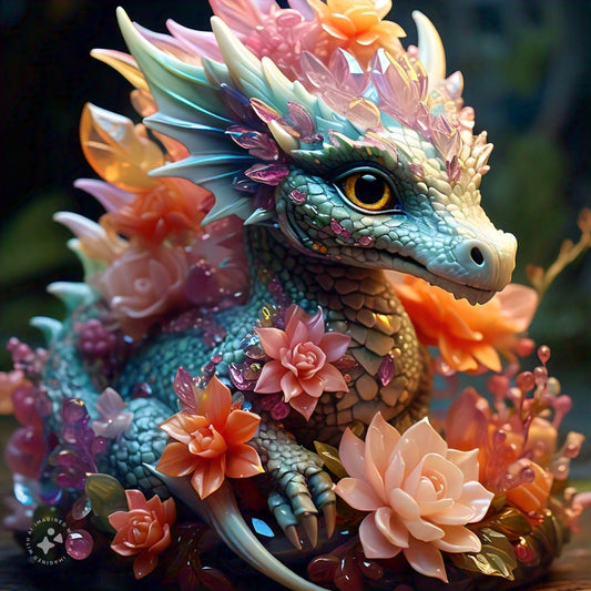 Sweet & Magickal Baby Crystal Dragons Guide one of the Most Powerful Races to Greatness!!