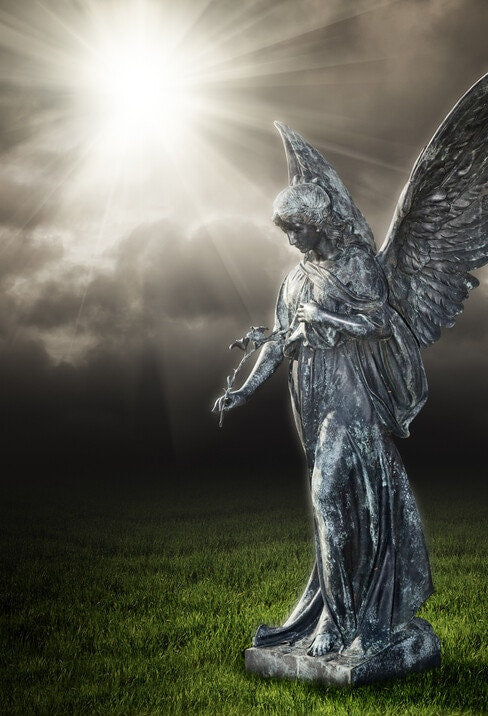 Violet Flame Healing Angel * Healing Renewal Uplifting and More Your Choice of Male or Female