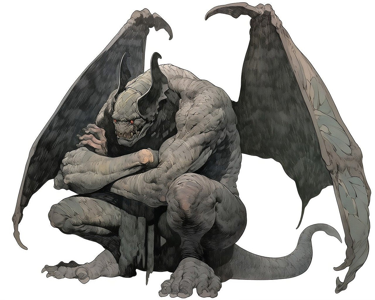 Emomini Gargoyle * Your Choice of Male or Female * Guardian & Spell Booster with Soothing Song