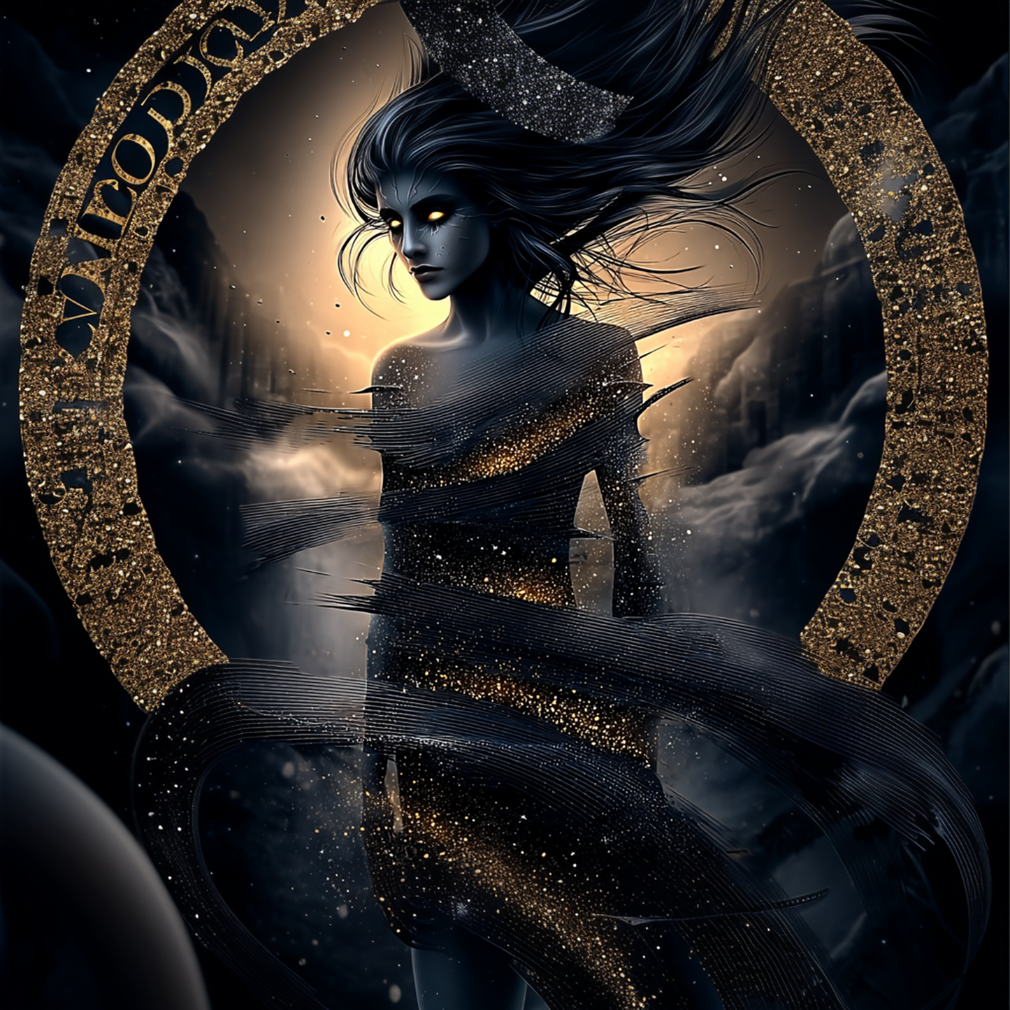 Goddess Fallen Urantian Watcher * Lion's Gate Meteor Conjured Spirit of Destiny and Power